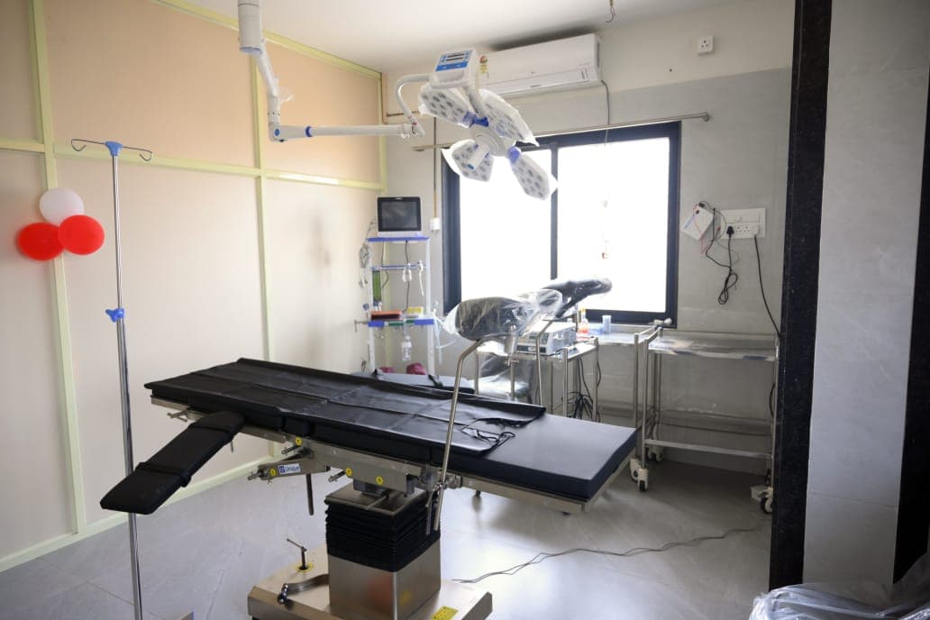 Shivarth Hospital's operation theatre