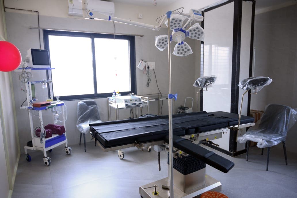 Shivarth Hospital's operation theatre